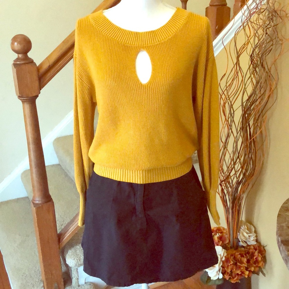 New York & Co. Keyhole Sweater